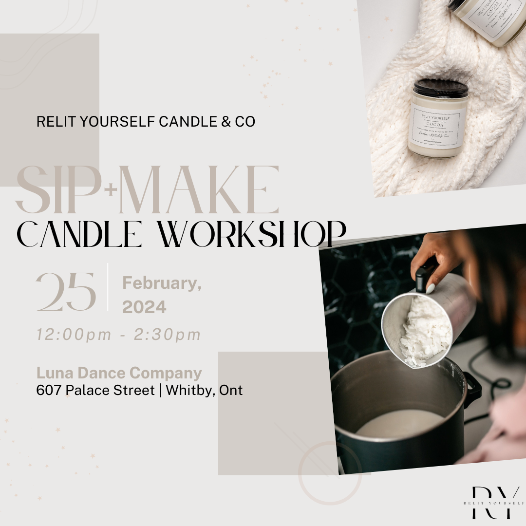 Sip+Make Candle Relit Yourself Candle & Co